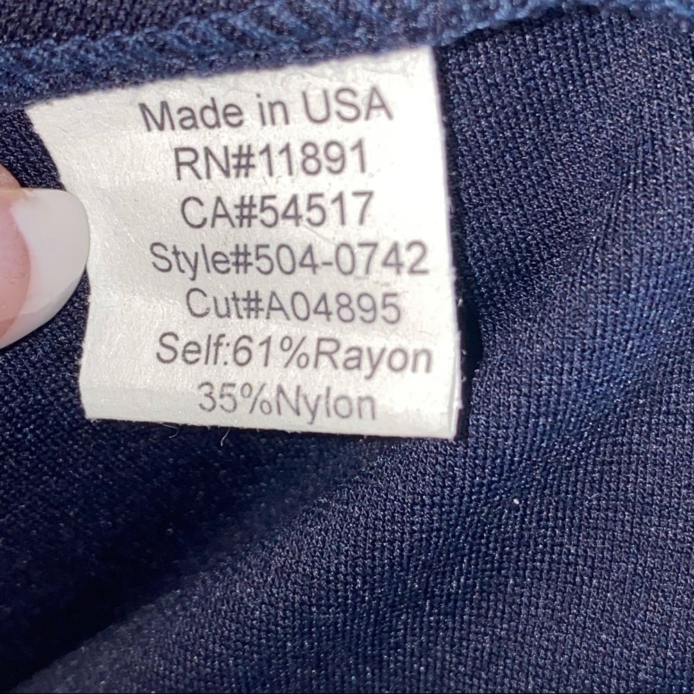 Bailey 44 Sporty Fit/Flare Navy Mini Dress Racerback From Revolve Small Athletic - Picture 12 of 14